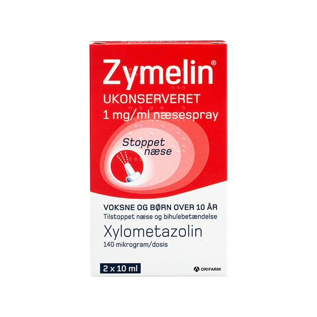 Zymelin® Næsespray 2x10ml