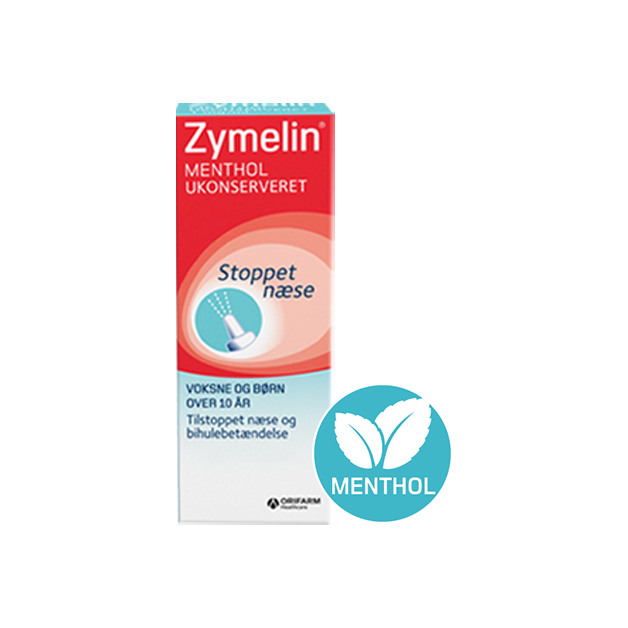 Zymelin® Menthol Næsespray