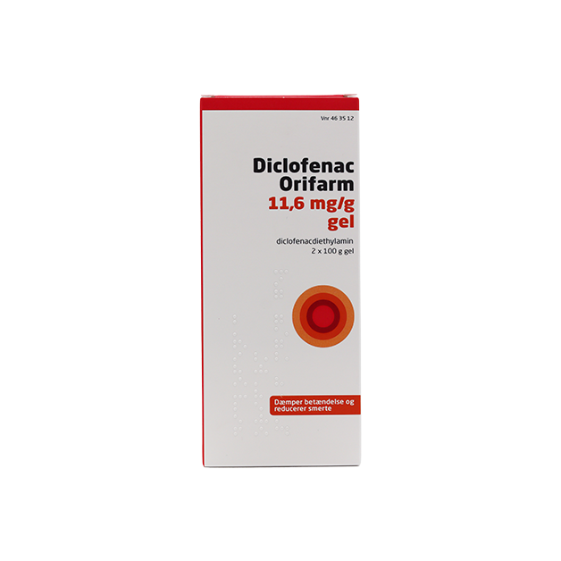 Diclofenac Orifarm 2x100 g