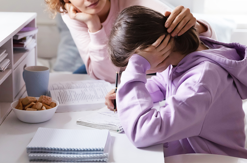Stress kan også påvirke dit barn  