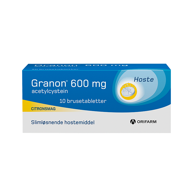 Granon 600 mg - 10 stk